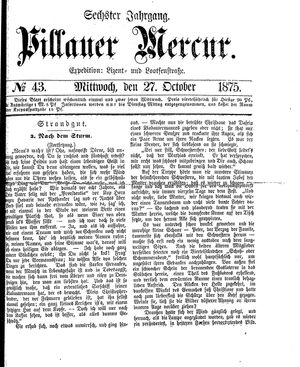 Pillauer Merkur on Oct 27, 1875