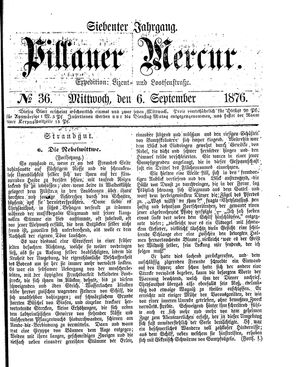 Pillauer Merkur vom 06.09.1876