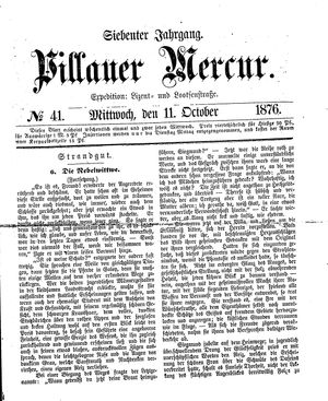 Pillauer Merkur vom 11.10.1876
