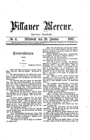Pillauer Merkur on Jan 26, 1887