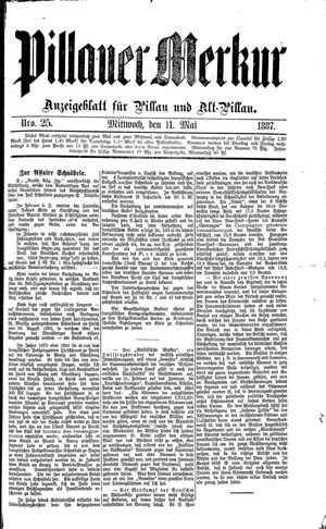 Pillauer Merkur vom 11.05.1887
