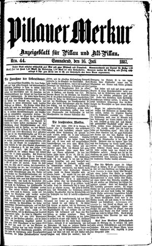 Pillauer Merkur on Jul 16, 1887