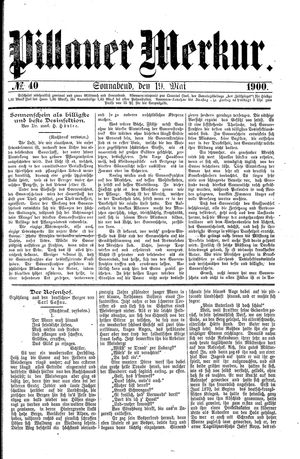 Pillauer Merkur vom 19.05.1900