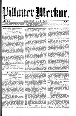Pillauer Merkur on Jul 7, 1900