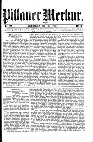 Pillauer Merkur vom 28.07.1900