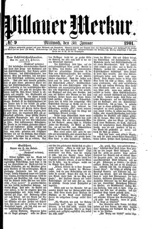 Pillauer Merkur vom 30.01.1901