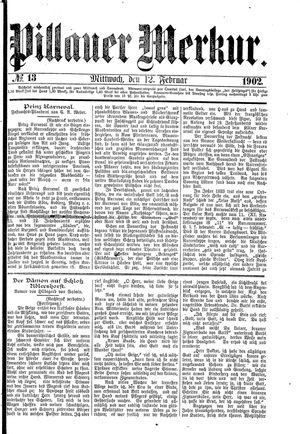 Pillauer Merkur on Feb 12, 1902