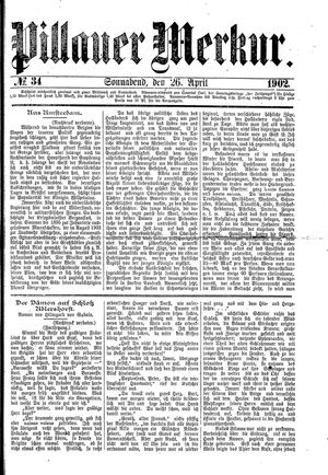 Pillauer Merkur vom 26.04.1902