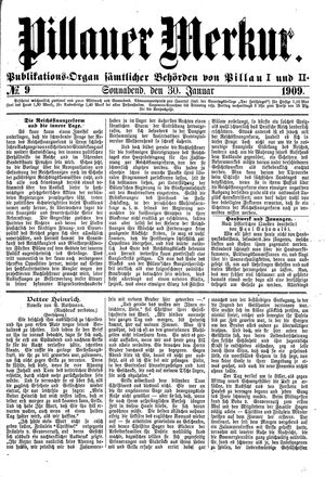 Pillauer Merkur on Jan 30, 1909