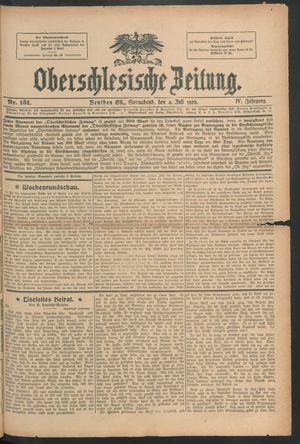Oberschlesische Zeitung vom 04.07.1908