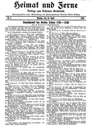 Heimat und Ferne vom 16.04.1934