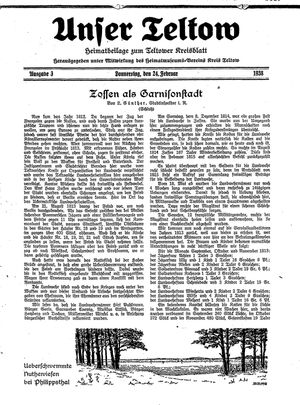 Unser Teltow vom 24.02.1938