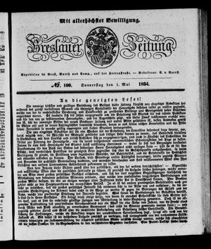 Breslauer Zeitung vom 01.05.1834