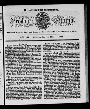 Breslauer Zeitung vom 13.05.1834