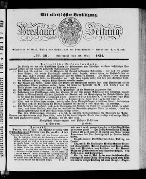 Breslauer Zeitung vom 28.05.1834