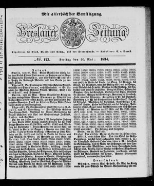 Breslauer Zeitung vom 30.05.1834