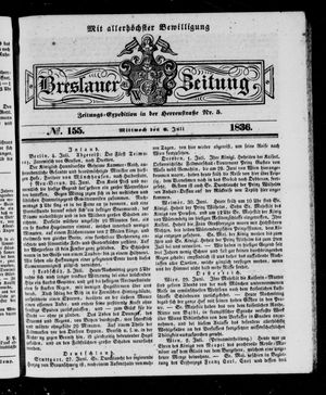 Breslauer Zeitung vom 06.07.1836