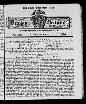Breslauer Zeitung vom 09.07.1836