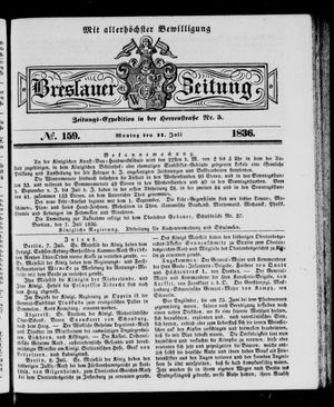 Breslauer Zeitung vom 11.07.1836