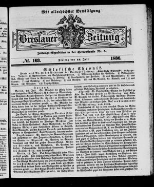 Breslauer Zeitung vom 15.07.1836