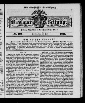 Breslauer Zeitung vom 22.07.1836