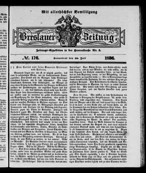 Breslauer Zeitung vom 30.07.1836