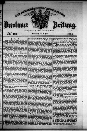 Breslauer Zeitung vom 05.06.1844