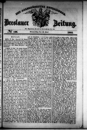 Breslauer Zeitung vom 13.06.1844