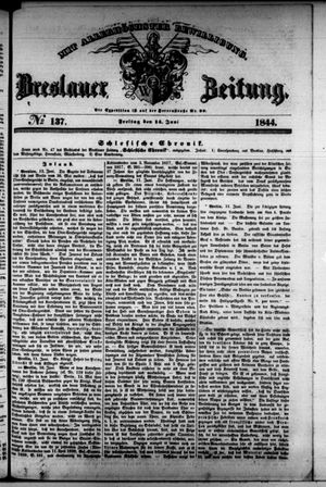 Breslauer Zeitung vom 14.06.1844