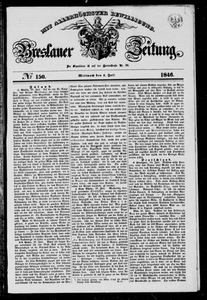 Breslauer Zeitung vom 01.07.1846