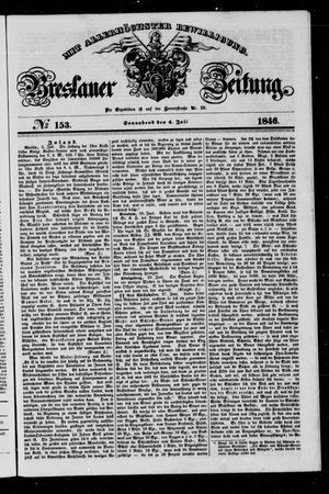 Breslauer Zeitung on Jul 4, 1846