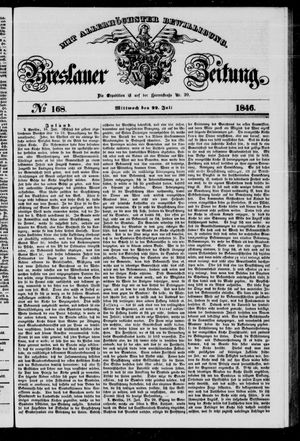 Breslauer Zeitung vom 22.07.1846