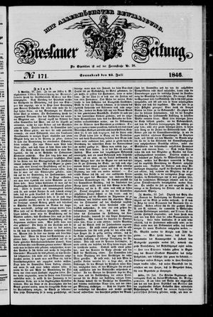 Breslauer Zeitung vom 25.07.1846