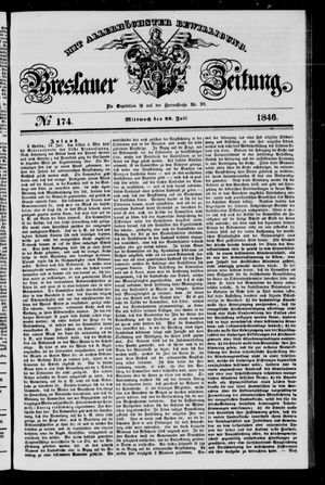 Breslauer Zeitung vom 29.07.1846