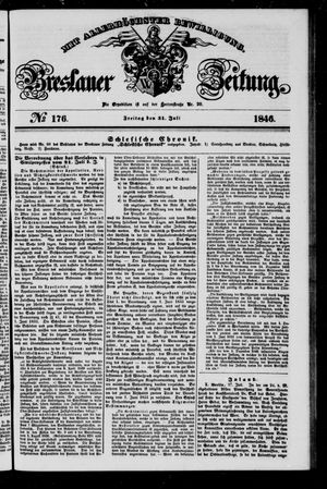 Breslauer Zeitung vom 31.07.1846