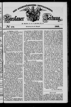 Breslauer Zeitung vom 02.08.1846