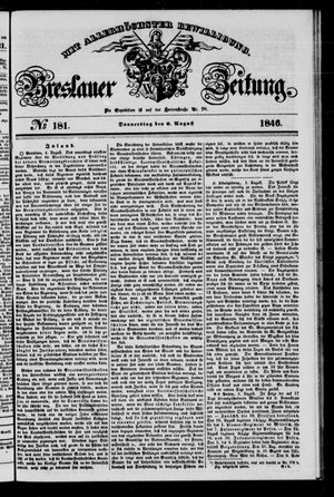 Breslauer Zeitung vom 06.08.1846