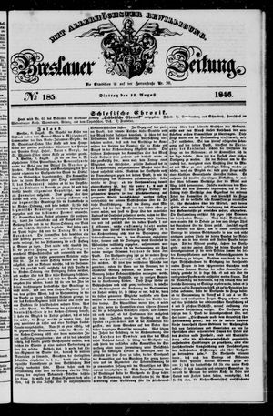 Breslauer Zeitung vom 11.08.1846
