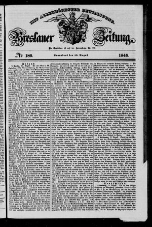 Breslauer Zeitung on Aug 15, 1846
