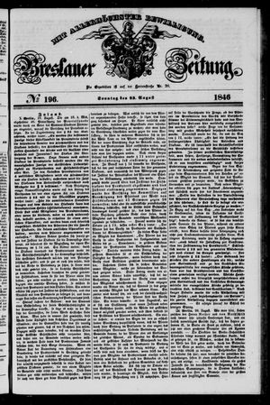 Breslauer Zeitung vom 23.08.1846