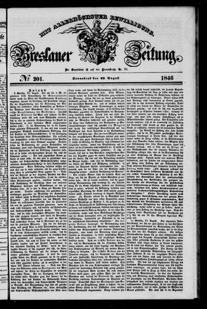 Breslauer Zeitung vom 29.08.1846