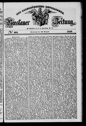 Breslauer Zeitung vom 30.08.1846