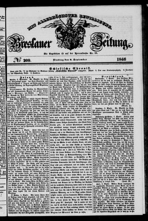 Breslauer Zeitung on Sep 8, 1846