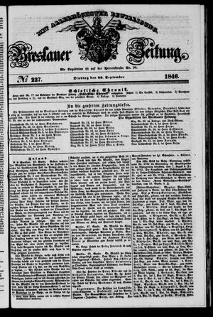Breslauer Zeitung vom 29.09.1846