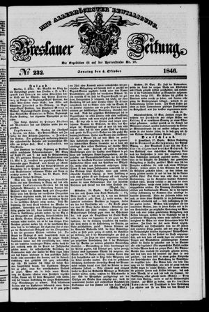 Breslauer Zeitung vom 04.10.1846