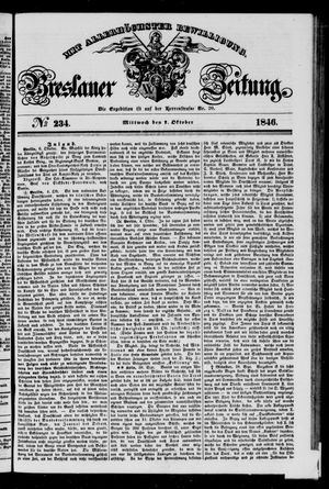 Breslauer Zeitung vom 07.10.1846
