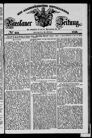 Breslauer Zeitung vom 16.10.1846