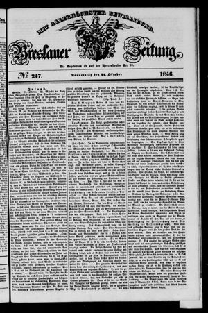 Breslauer Zeitung vom 22.10.1846