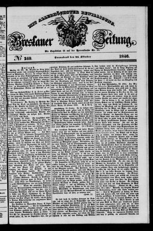 Breslauer Zeitung vom 24.10.1846
