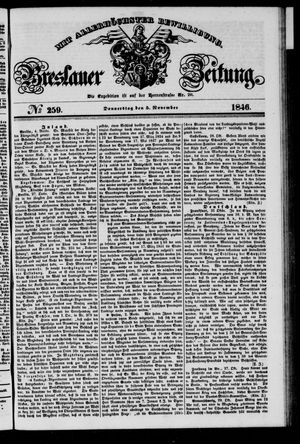 Breslauer Zeitung vom 05.11.1846